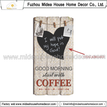 Low MOQ Custom Decorative Wooden Chalkboard